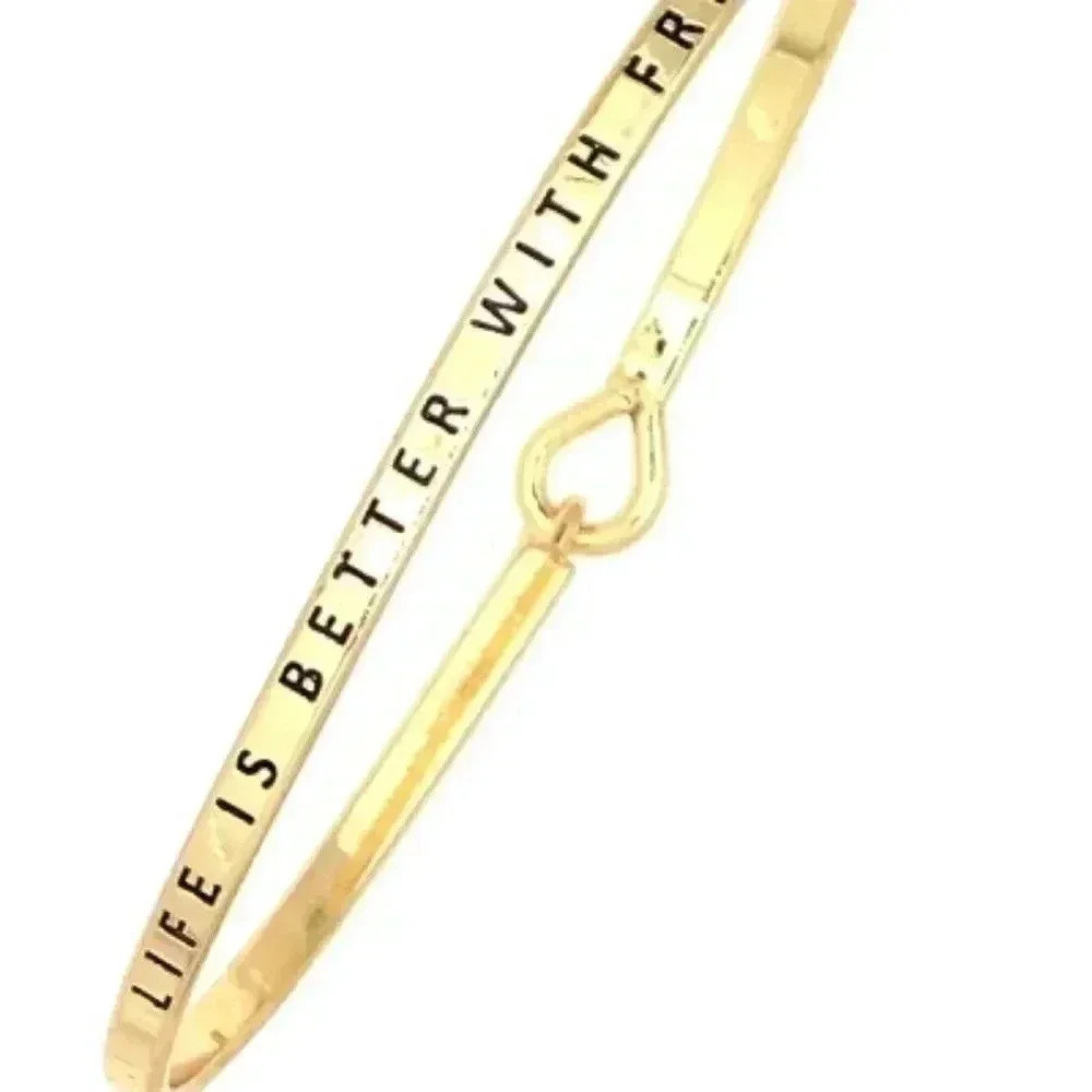 Life Is Better With Friends Bracelet